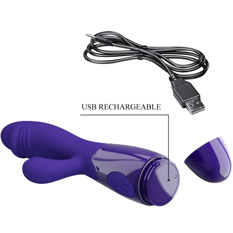 Vibromasseur Point G Silicone Violet 30 Vibrations