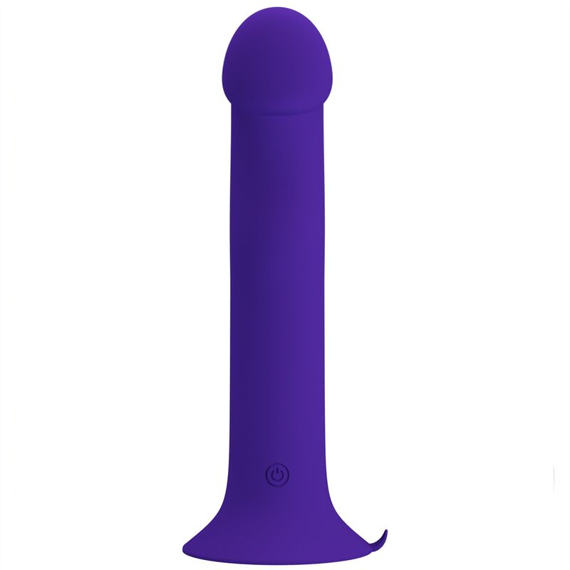 Gode Vibrant Rechargeable Violet En Silicone