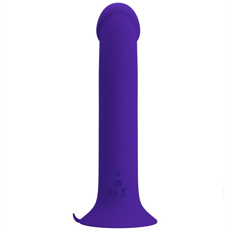 Gode Vibrant Rechargeable Violet En Silicone