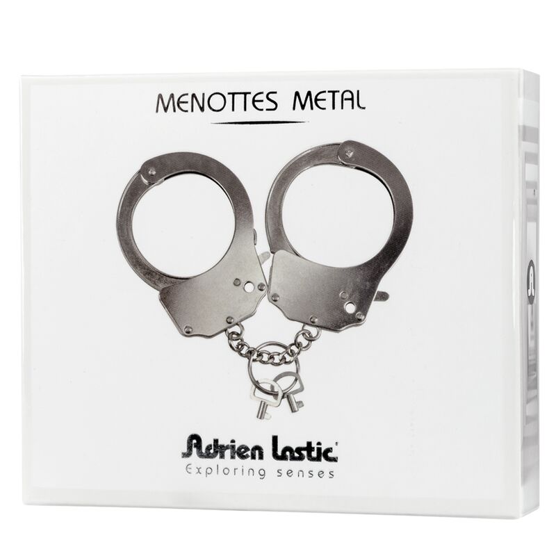 Menottes Métalliques Bdsm Avec Doublure Douce