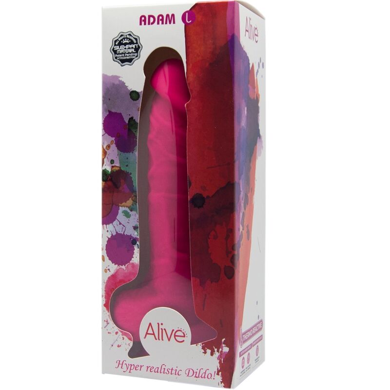 Gode Réaliste Silicone Double Densité Fushia