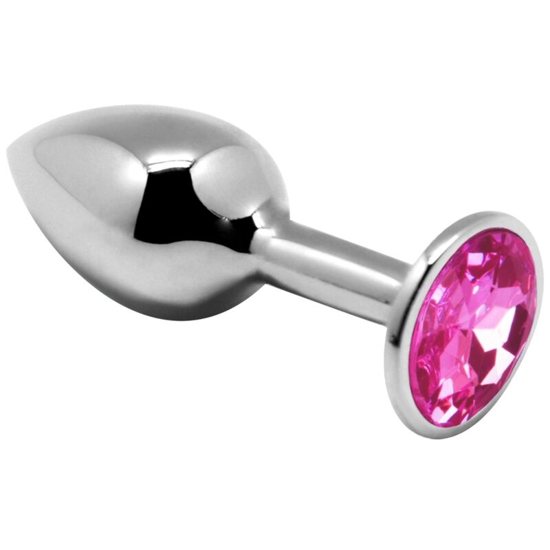 Plug Anal En Métal Rose Pour Débutants