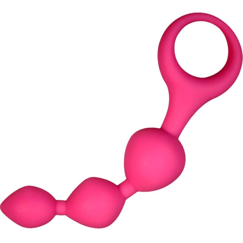 Perles Anales En Silicone Rose Stimulation Anale