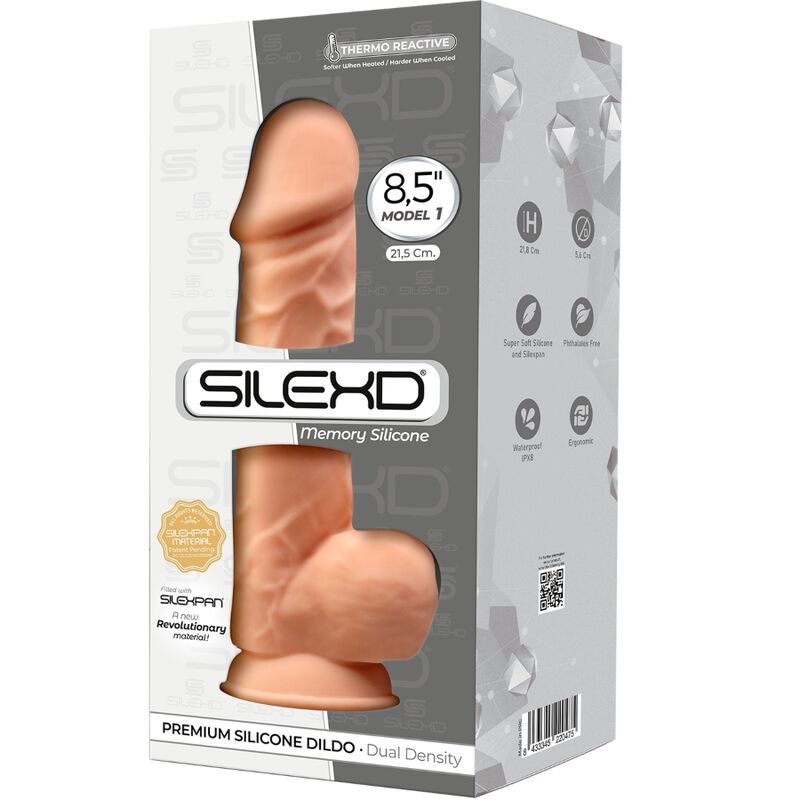 Gode Réaliste Silicone Double Densité Ventouse