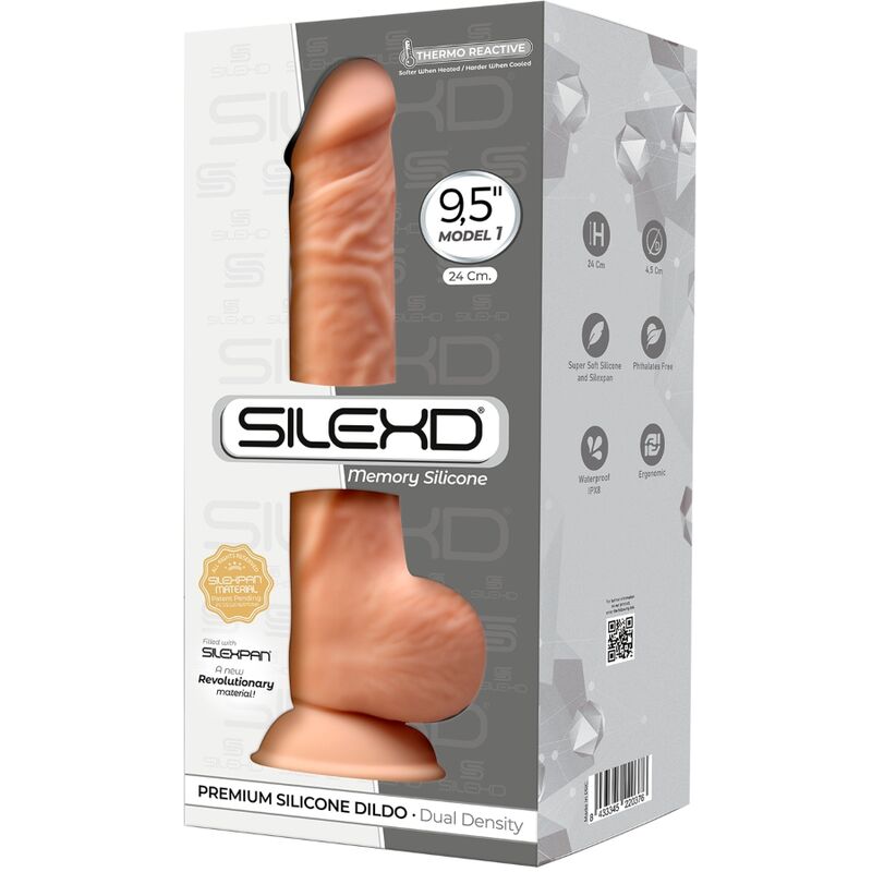 Gode Réaliste Silicone Double Densité Ventouse