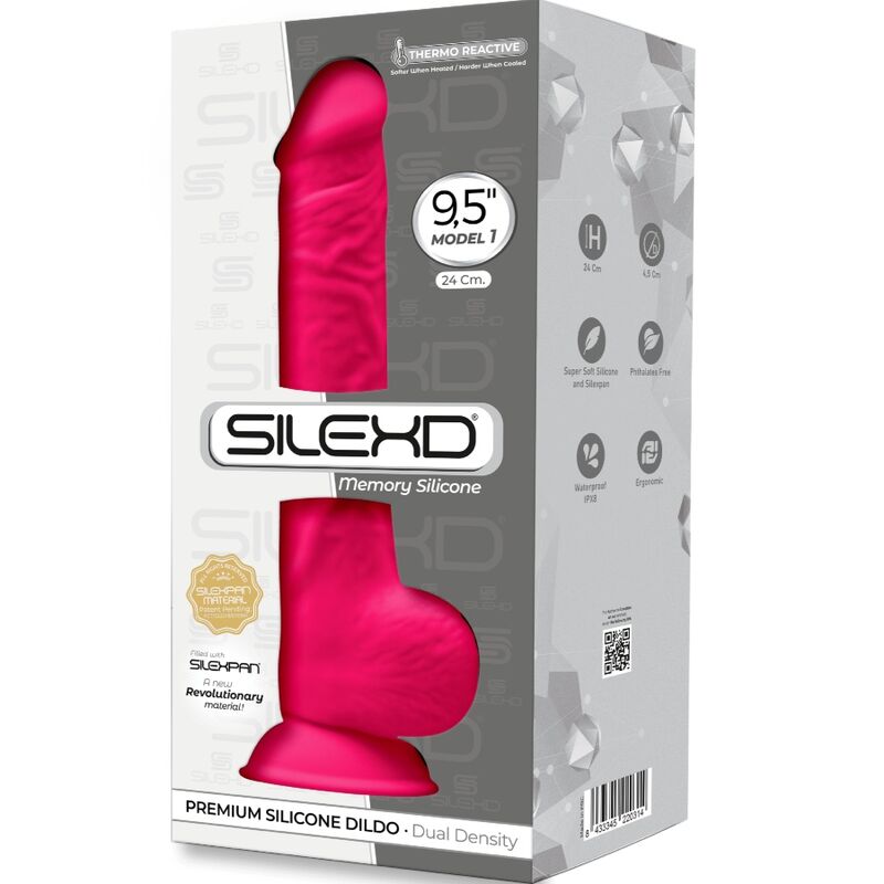 Gode Réaliste Silicone Double Densité Ventouse