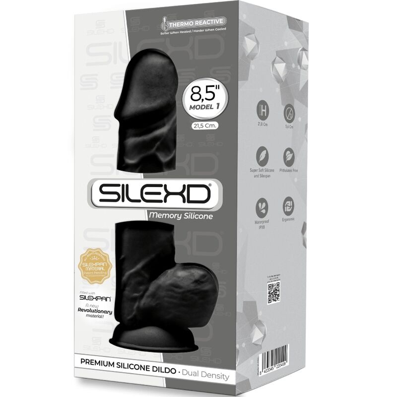 Gode Réaliste Silicone Double Densité Ventouse