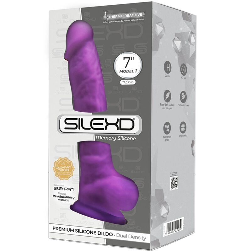 Gode Réaliste Silicone Double Densité 17Cm