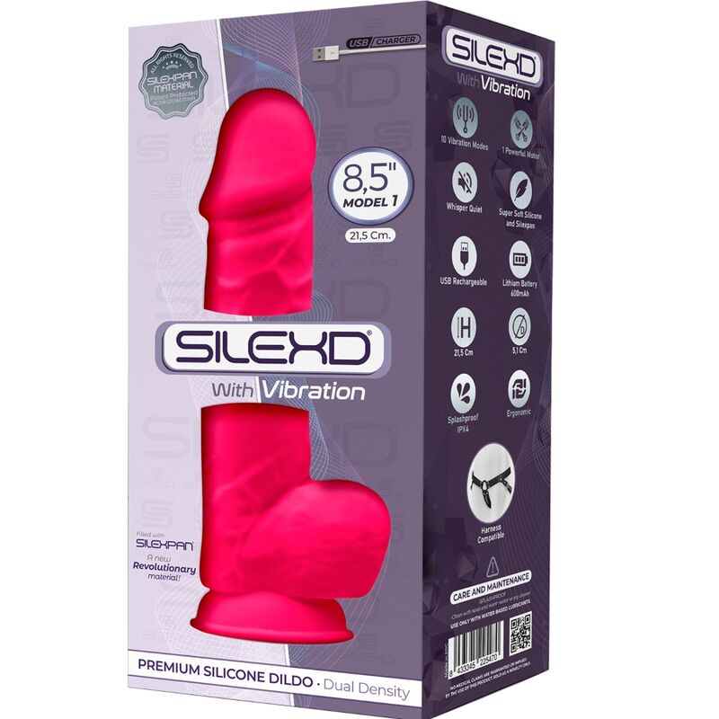 Gode Vibrant Double Densité Silicone Premium