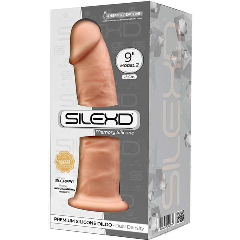 Gode Réaliste Silicone Double Densité Avec Ventouse