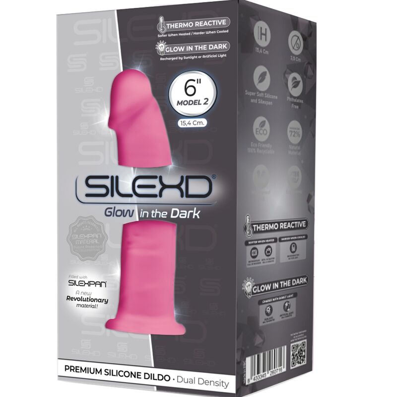 Gode Réaliste Silicone Double Densité Avec Ventouse