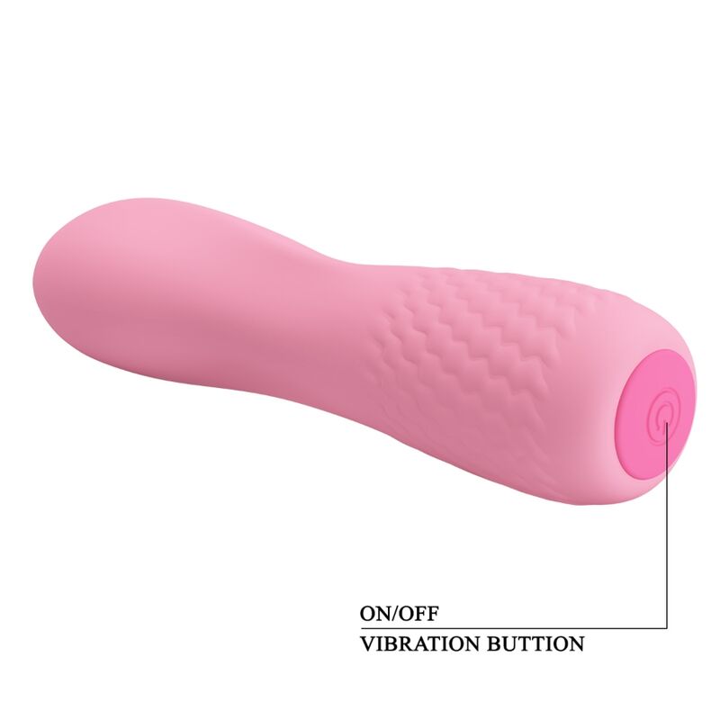 Vibromasseur Point G Silicone Rose Rechargeable