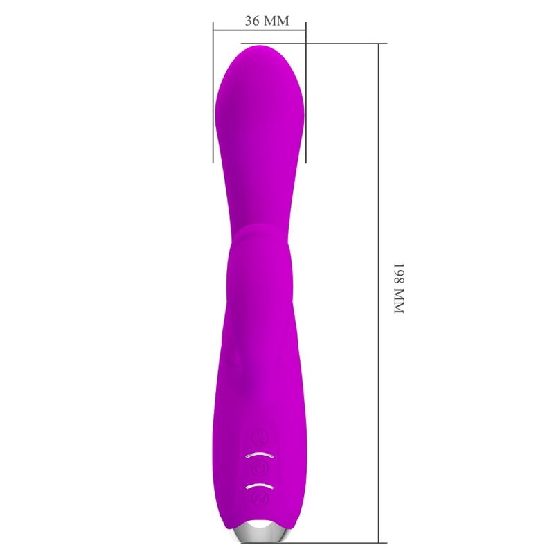 Vibromasseur Lapin Silicone Violet Point G Imperméable