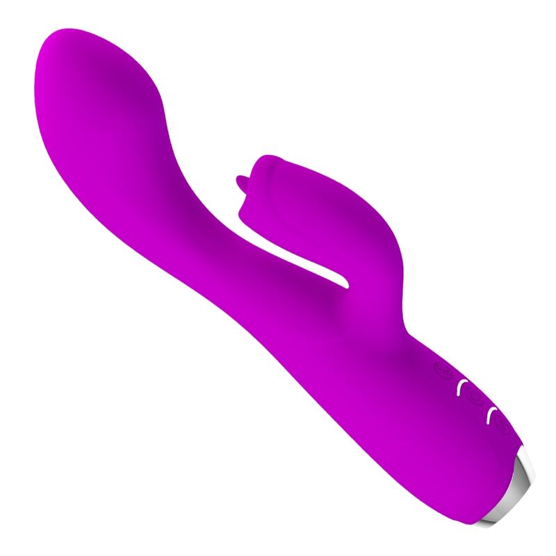 Vibromasseur Lapin Silicone Violet Point G Imperméable