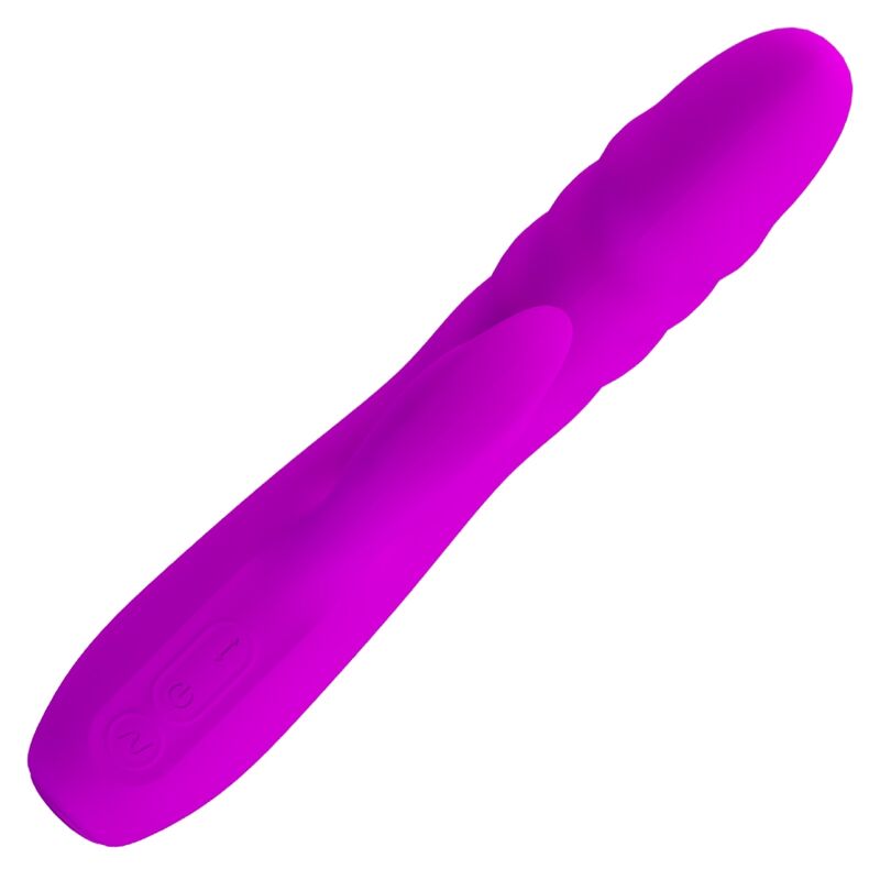 Vibromasseur Rabbit Rechargeable Silicone Violet