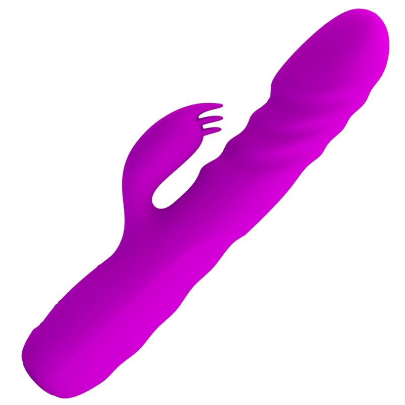 Vibromasseur Rabbit Rechargeable Silicone Violet