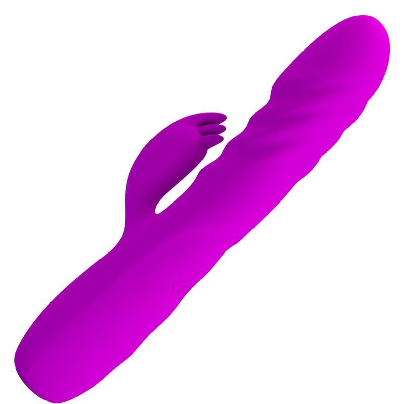 Vibromasseur Rabbit Rechargeable Silicone Violet