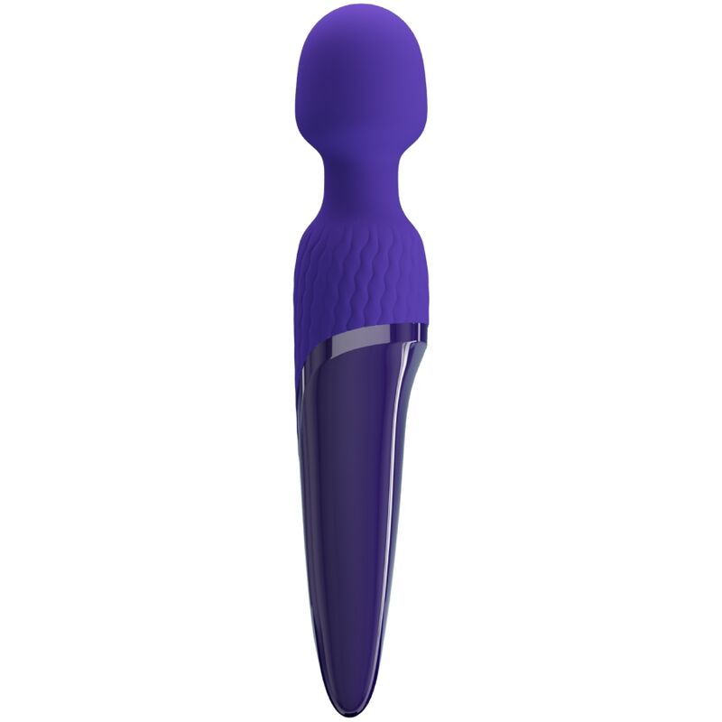 Vibromasseur Chauffant En Silicone Violet