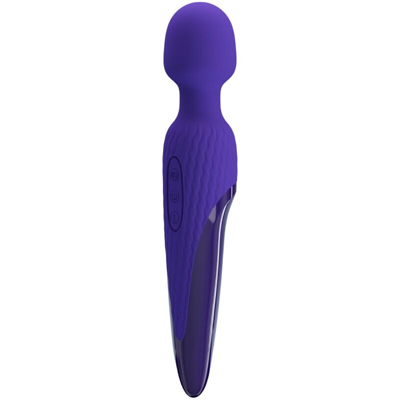 Vibromasseur Chauffant En Silicone Violet