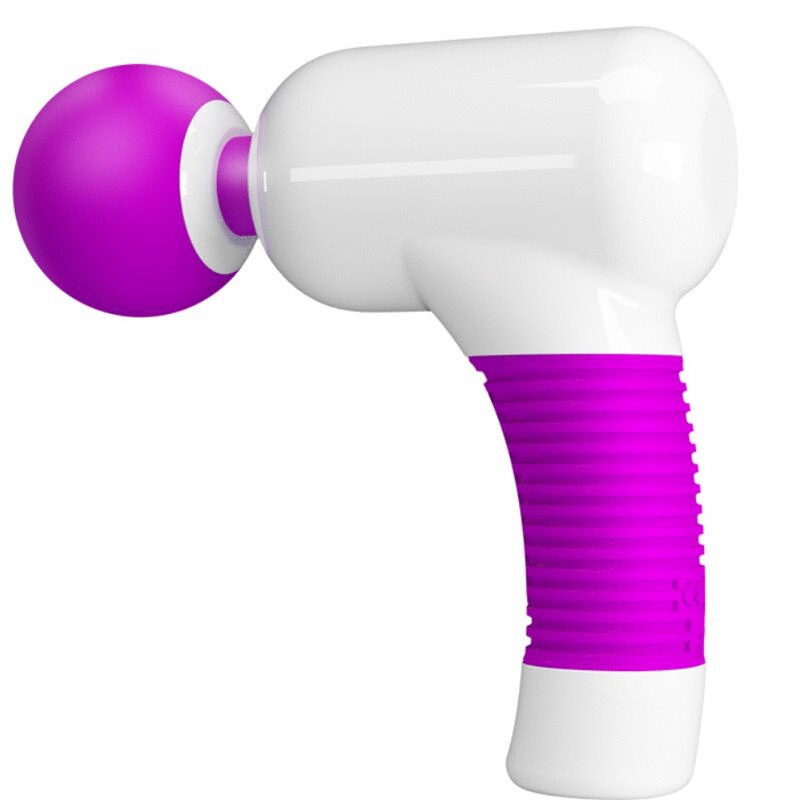 Vibromasseur Rechargeable Silicone Violet Puissant