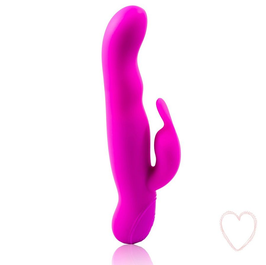 Vibromasseur Rotatif Lilas En Silicone Fda