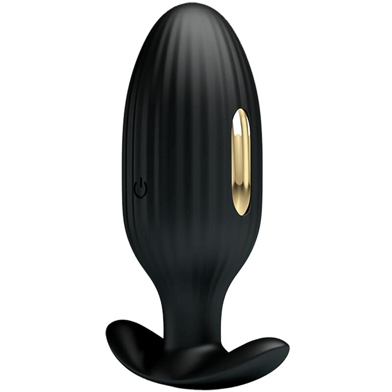 Plug Anal E-Stim Noir Rechargeable Avec Contrôle Mobile