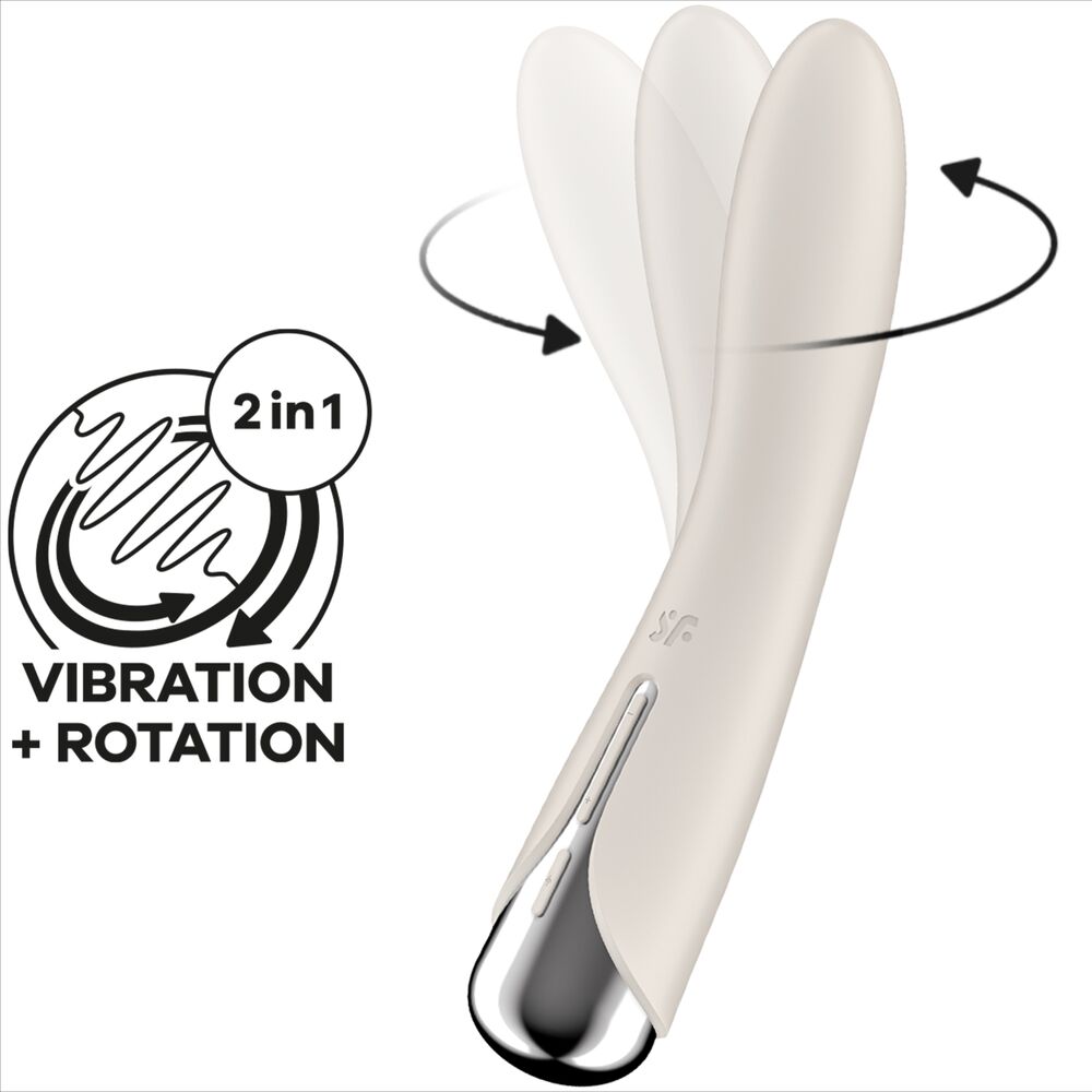 Vibromasseur Point G Rotatif Silicone Rechargeable