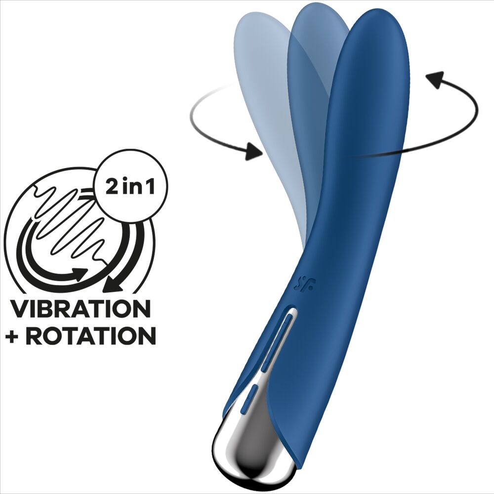 Vibromasseur Point G Rotatif Silicone