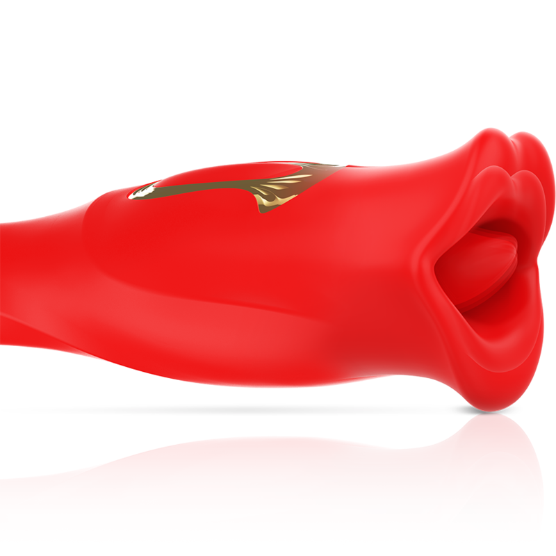 Stimulateur Silicone Doux Rouge Étanche