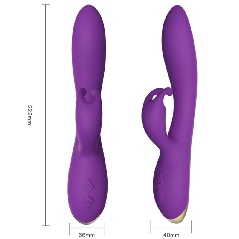 Vibromasseur Silicone Étanche Rechargeable Ergonomique