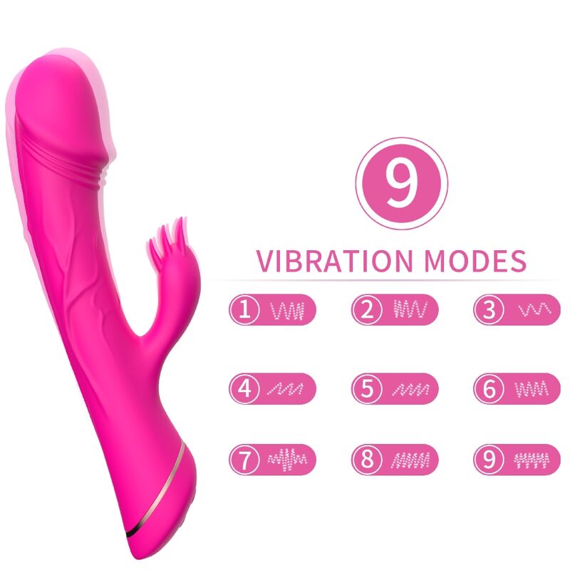 Vibromasseur Silicone Médical Étanche Polyvalent