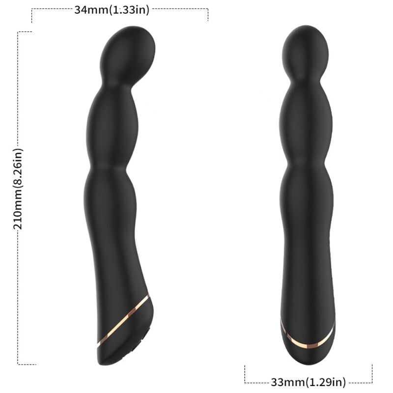 Vibromasseur Silicone Médical Étanche Rechargeable