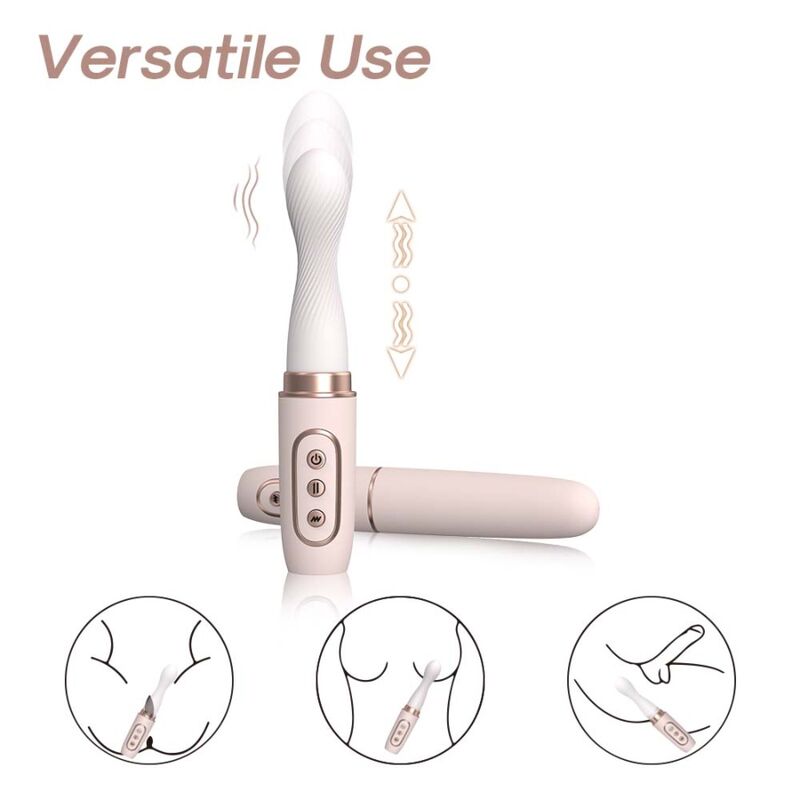 Vibromasseur Silicone Médical Étanche Rechargeable