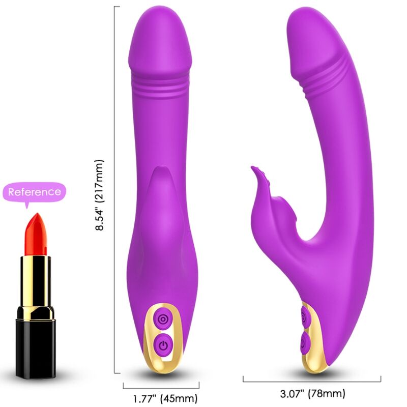 Vibromasseur Étanche Aspiration Clitoridienne Silicone