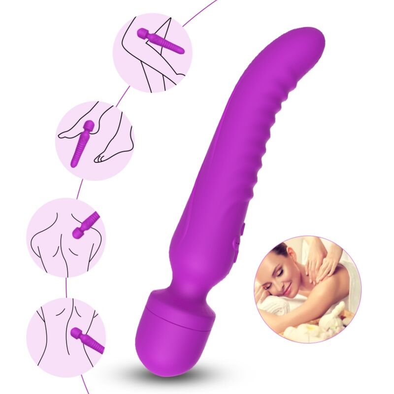 Vibromasseur Étanche Silicone Médical Armony