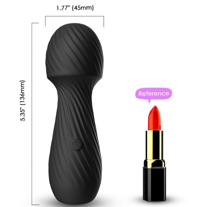 Vibromasseur Étanche Silicone Médical Rechargeable