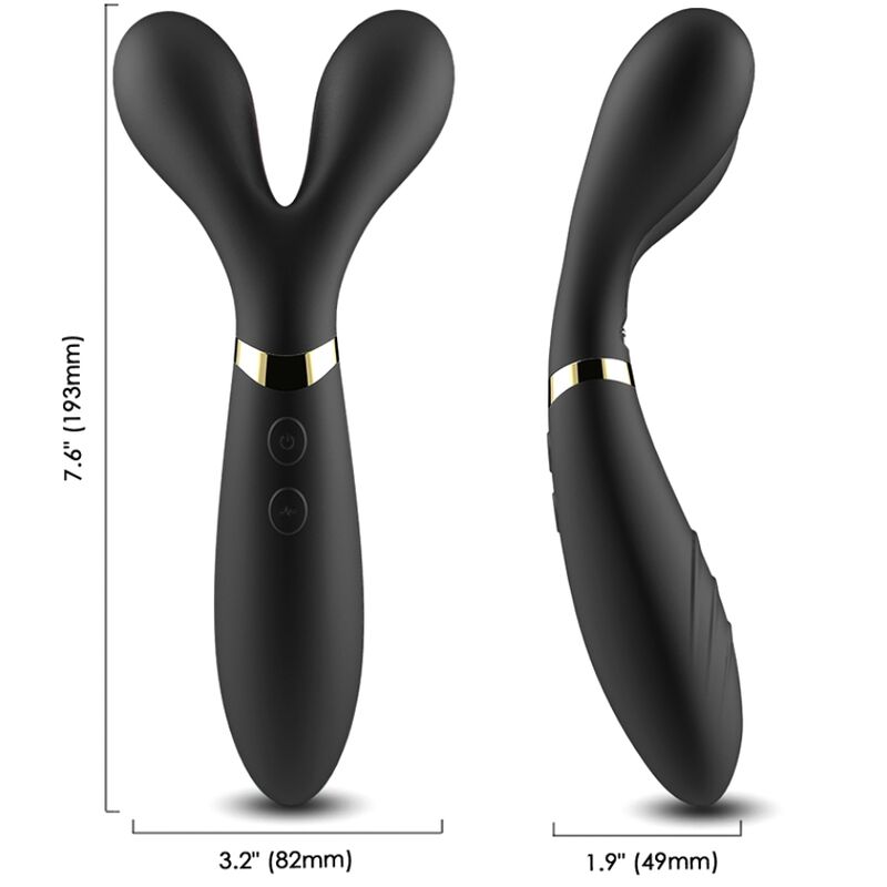 Vibromasseur Étanche Silicone Médical Rechargeable