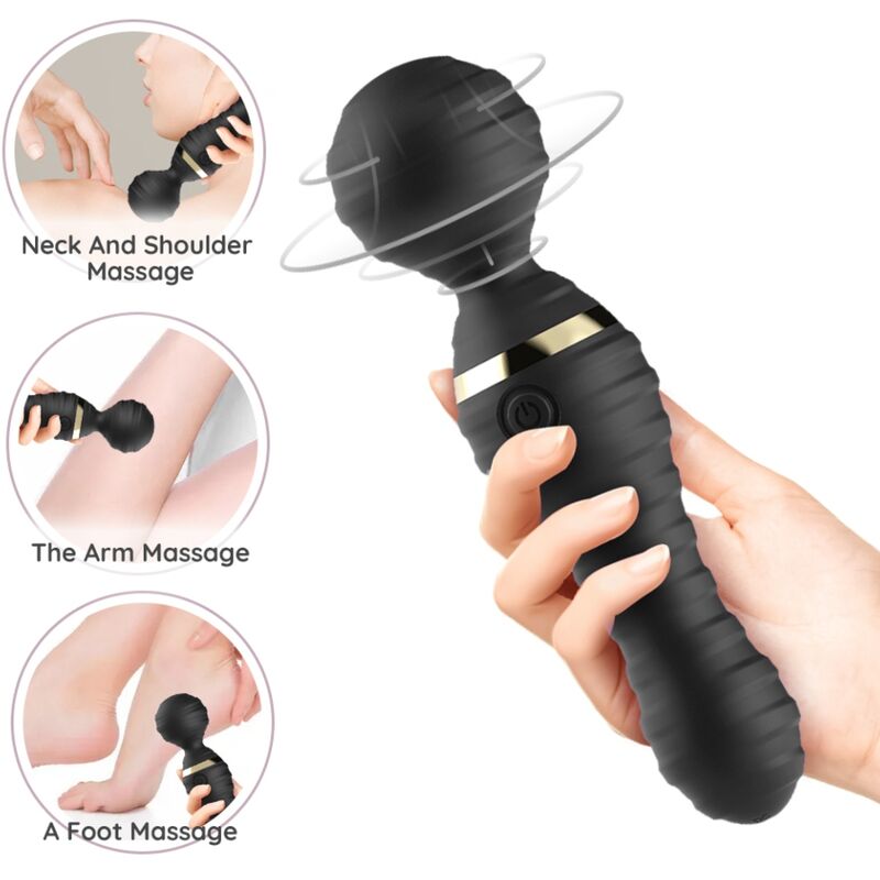 Vibromasseur Étanche Silicone Médical Rechargeable