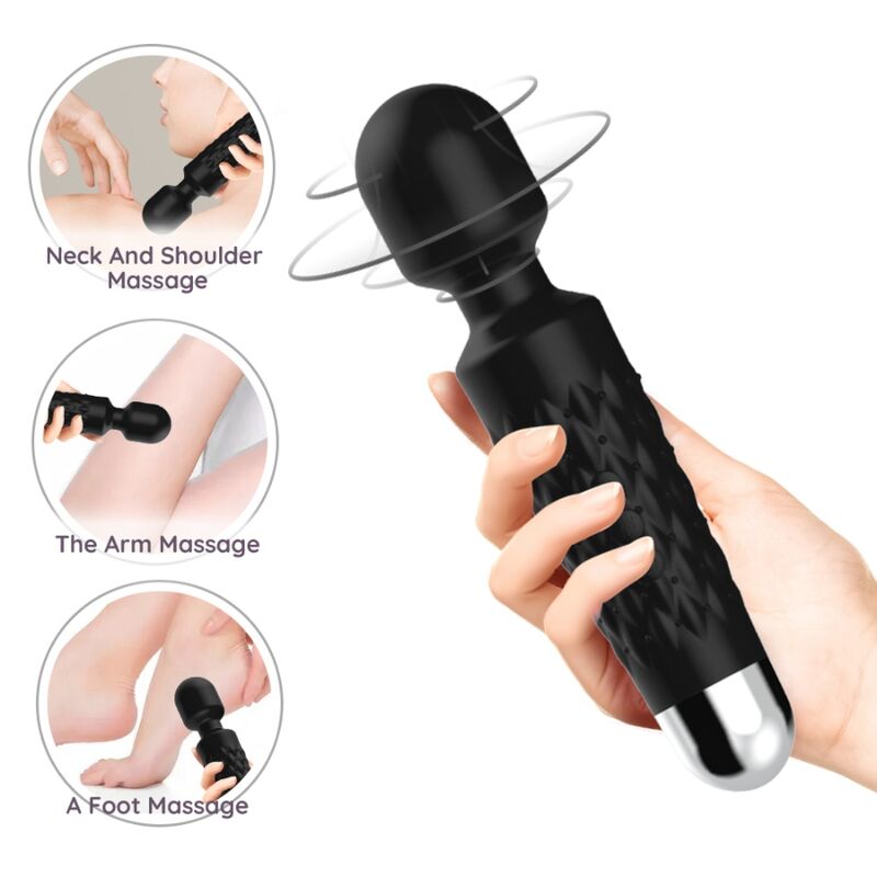 Vibromasseur Étanche Silicone Médical Rechargeable