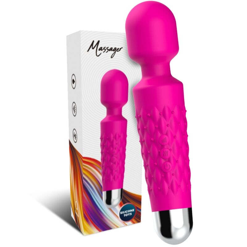 Masseur Étanche Silicone Médical Rechargeable