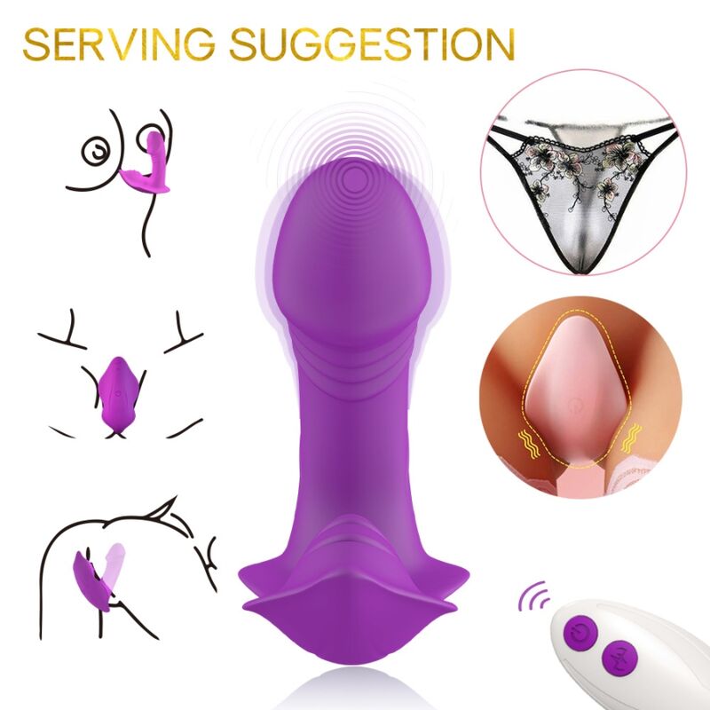 Culotte Vibrante Étanche Silicone Stimulation Discrète