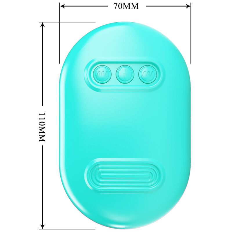 Pinces À Tétons Électrostimulation Silicone Bleu