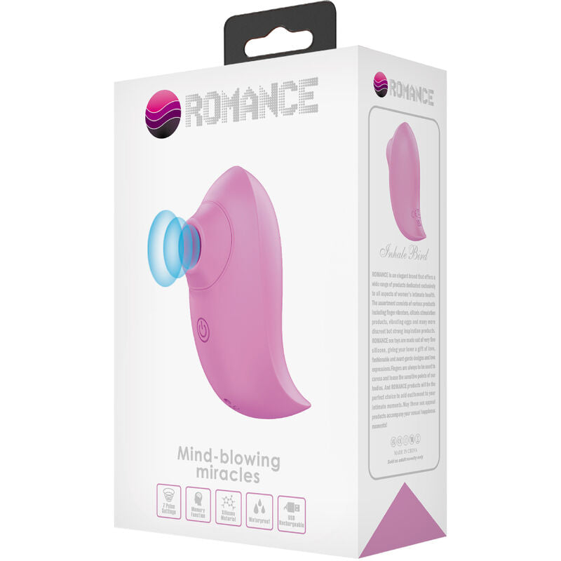 Vibromasseur Clitoridien Silicone Rose Rechargeable