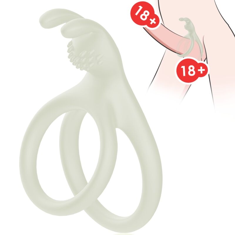 Cockring Silicone Ergonomique Stimulation Clitoridienne