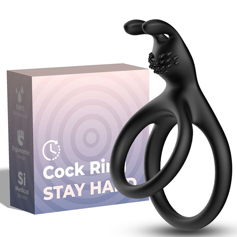 Cockring Silicone Ergonomique Stimulation Clitoridienne