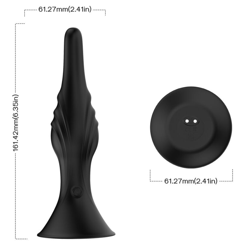 Vibromasseur Plug Anal Silicone Submersible