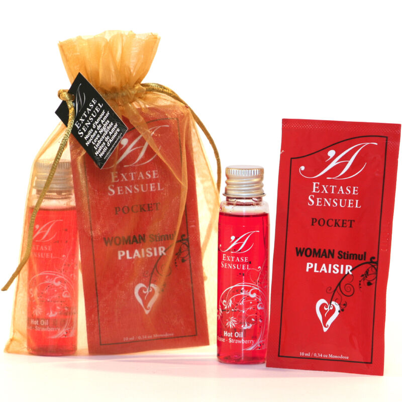 Coffret Intime Stimulation Fraise Couples