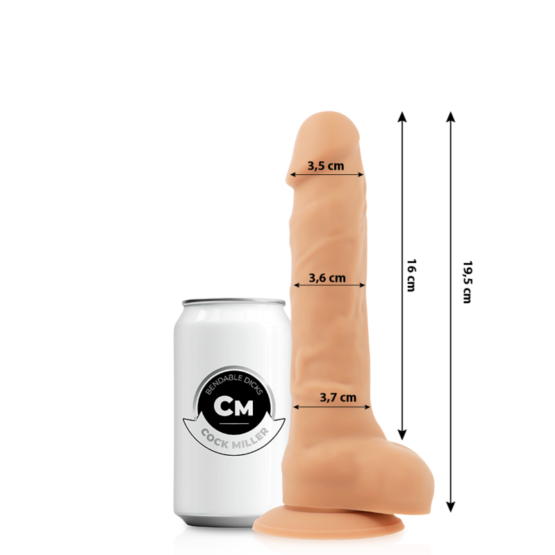 Gode Silicone Double Densité Articulé Hypoallergénique