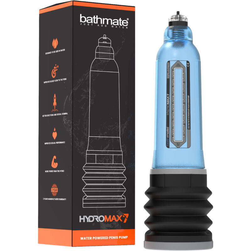 Pompe À Pénis Hydromax7 Bleue Pour Endurance