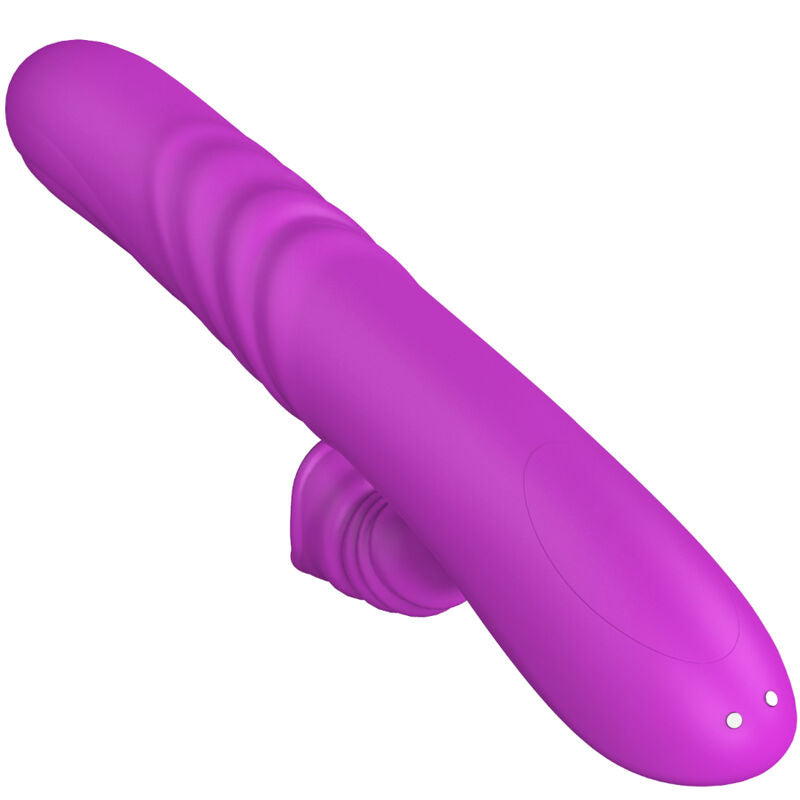 Vibromasseur Violet Silicone Chauffant Armony